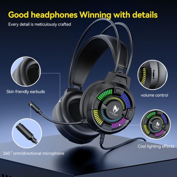 t wolf h140 headphones