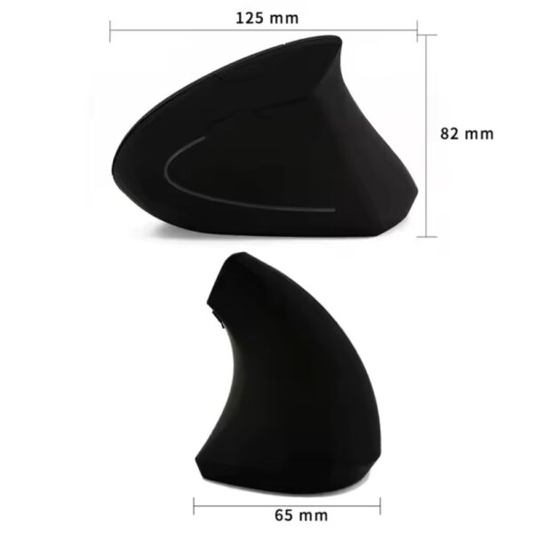 optical wireless mouse comfortable mini style with usb interface right hand orientation for computer use
